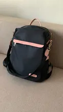 2020 Kawaii mujer mochilas con paneles Oxford negro damas mochila paquete mujer COSMÉTICOS DE LA CALIDAD escuela bolsas de libros para chicas adolescentes