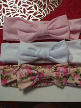 Diadema elástica con lazo anudado para el pelo, cinta para el pelo anudada, regalos para bebé, 3 uds., 2018