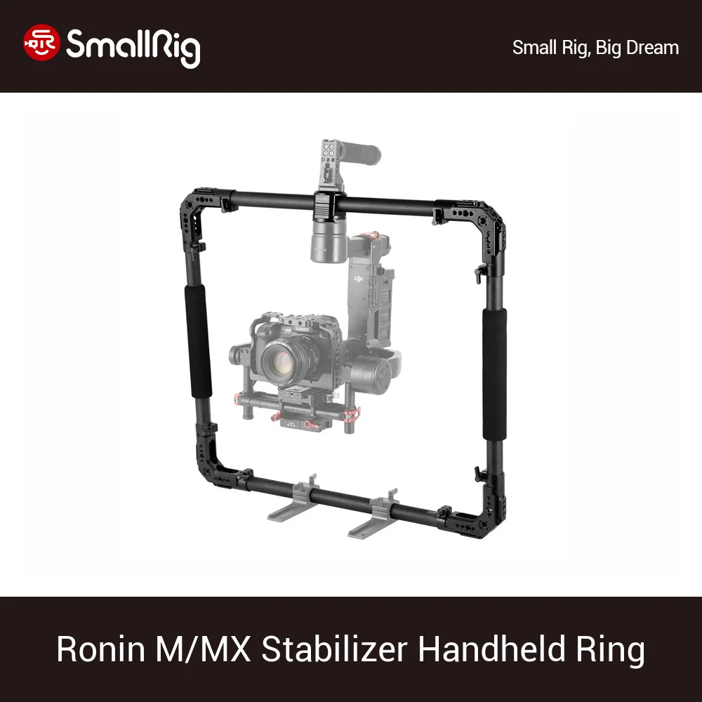 SmallRig Handheld Ring With QR Mount /25mm Rod And Rubber Handle for DJI Ronin/Ronin M/Ronin MX Stabilizer- 2068
SmallRig Handheld Ring With QR Mount /25mm Rod And Rubber Handle for DJI Ronin/Ronin M/Ronin MX Stabilizer- 2068