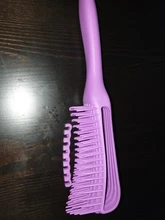 Cepillo de pelo para masaje, peine de pelo húmedo desenredante de 2a a 4c, rizado, Coily, mojado, seco, aceite, cabello grueso