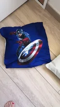 Funda de cojín de superhéroe de Marvel, 45x45cm, Spiderman, Caption America, impresión del Iron man, funda de almohada suave para decoración del hogar, regalo para seguidores