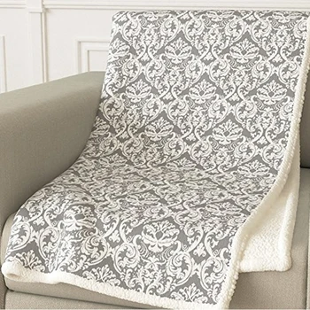 Blanket PLAID SEDALINA SHERPA DIMIS Gray 
Blanket PLAID SEDALINA SHERPA DIMIS Gray