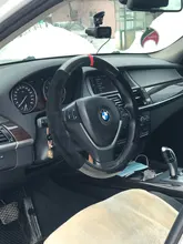 Protector para volante de coche forma de D para VW GOLF 7 2015 POLO JATTA Passat Tiguan para Nissan Qashqai J11 X-trail T32 2015- 2017 de 2018