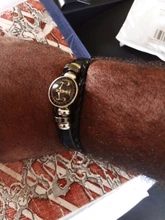 Brazalete con constelación de Escorpio, Sagitario, capricornio, acuario, cuerda negra, botón de cuero, pulsera, joyería del zodiaco para regalo, 12 Uds.