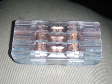 Miniconectores de Cable rápido, Conector de cableado de empalme de resorte compacto Universal, bloque de terminales Push-in, 422 SPL-2/3