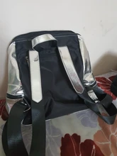 Mochila de PU para mujer, bolso escolar a la moda de verano para chicas adolescentes, mochila plateada de alta calidad, novedad de 2019