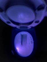 Luz LED nocturna para asiento de inodoro, lámpara de inducción con sensor de movimiento, para WC, 8 colores, luz de fondo Variable utilizada para inodoros