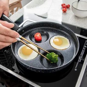 Nonstick Omelette Pan Mini Four-Hole Flat Bottom Pan Cooking Poached Egg for Home Kitchen Cooking Utensils Frying Pan
Nonstick Omelette Pan Mini Four-Hole Flat Bottom Pan Cooking Poached Egg for Home Kitchen Cooking Utensils Frying Pan