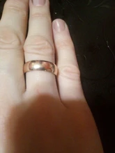 Anillos de marca de 6mm de Color oro rosa sin decoloración para mujeres y hombres, anillos para amantes de bodas, joyería fina de oro rosa