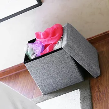 LSF27H Ottoman folding storage 38x38x38 cm-Gray
LSF27H Ottoman folding storage 38x38x38 cm-Gray