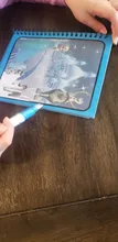 Original Frozen Water painting Drawing toys Graffiti anime action figure Watercolour
