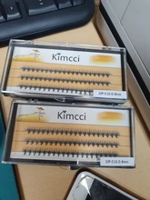 Kimcci de 60 uds maquillaje profesional cúmulo Individual pestañas injerto falsas pestañas con envío gratis