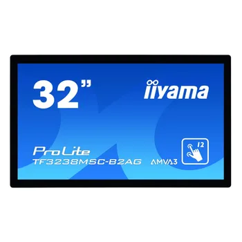 Iiyama TF3238MSC-B2AG signal screen 80 cm (31.5 ") LED Full HD touch flat Panel interactive Black
Iiyama TF3238MSC-B2AG signal screen 80 cm (31.5 ") LED Full HD touch flat Panel interactive Black