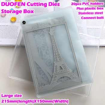 DUOFEN METAL CUTTING DIES HOLDER cutting dies storage plus plastic box large size DIY Scrapbook Paper Album 2019 new
DUOFEN METAL CUTTING DIES HOLDER cutting dies storage plus plastic box large size DIY Scrapbook Paper Album 2019 new