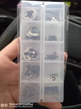 Retaining Ring Clip Washer Metalworking 304-Stainless-Steel Fastener Assortment-Kit Shaft