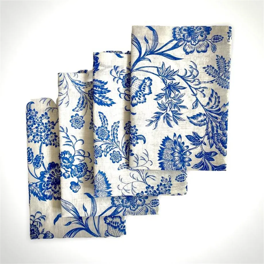 100% Linen Fabric Set of 4 Blue Rose Patterned Table Napkin on White Home Sweet Farmhouse Kitchen Textiles, Placemat Set,
100% Linen Fabric Set of 4 Blue Rose Patterned Table Napkin on White Home Sweet Farmhouse Kitchen Textiles, Placemat Set,