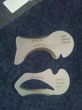 Plantilla para delinear ojos, plantilla para delinear ojos, plantilla para delinear ojos, modelos de ojos, conformación de la plantilla, herramientas de maquillaje, 2 unids/lote