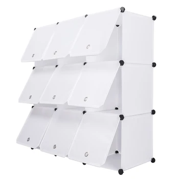 9 Cube Storage Organiser Unit DIY Interlocking Plastic Book Shelf Shoe Stand Toys Organizer Shoe Rack for Bedroom Living Room
9 Cube Storage Organiser Unit DIY Interlocking Plastic Book Shelf Shoe Stand Toys Organizer Shoe Rack for Bedroom Living Room