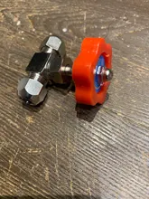 Ball-Valve Pipe Needle-Type Plastic-Handle High-Pressure 10mm 12mm 8mm Metal 6mm 1pcs