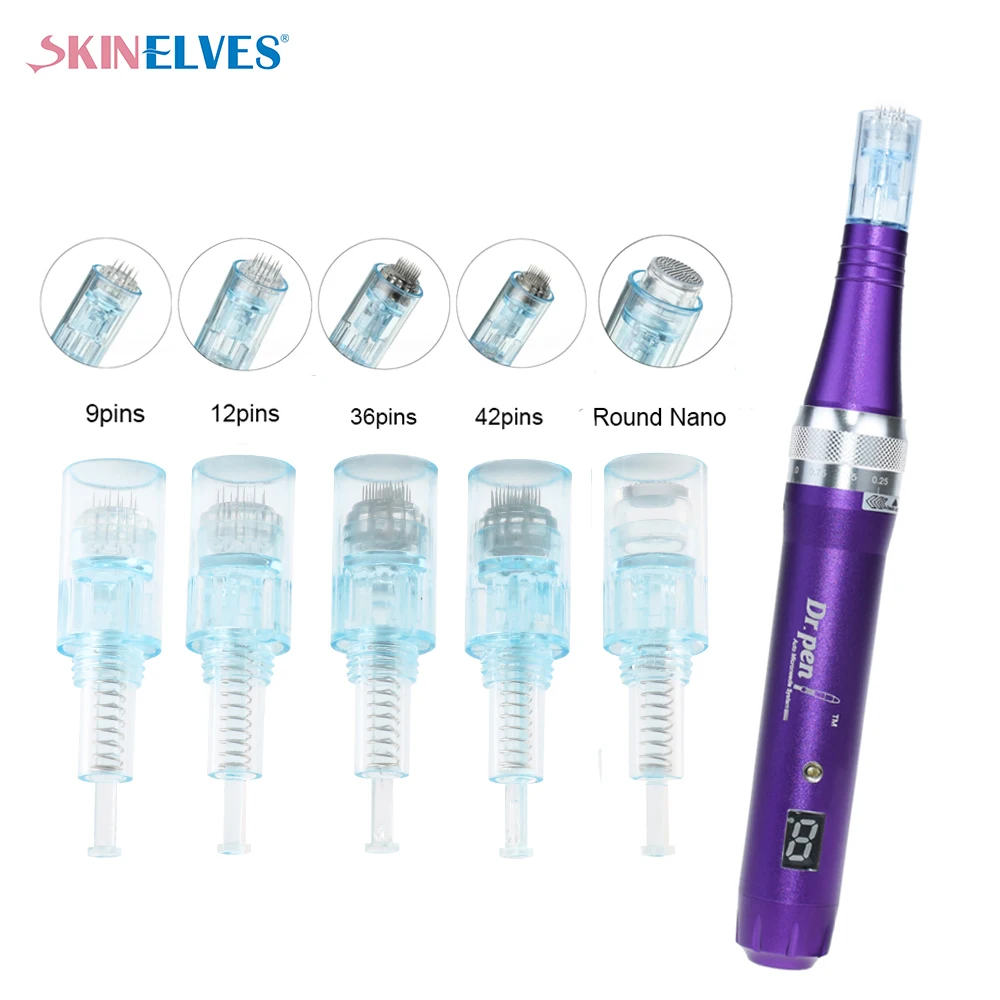 SKINELVES 10pcs Screw Dr Pen Micro Needling 9/12/24/36/42/nano Tattoo Tips Derma pen Needle Cartridge For Electric Auto Dr.pen
SKINELVES 10pcs Screw Dr Pen Micro Needling 9/12/24/36/42/nano Tattoo Tips Derma pen Needle Cartridge For Electric Auto Dr.pen