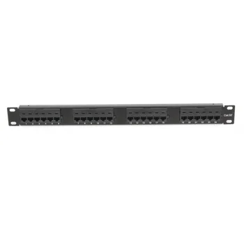 Switching panel netlan uec-urp-24-ud2 Ulan 19 "1U, 24 port, кат.5e (class D), 100 MHz, RJ45/8P8C, 110/Krone, T568A/B
Switching panel netlan uec-urp-24-ud2 Ulan 19 "1U, 24 port, кат.5e (class D), 100 MHz, RJ45/8P8C, 110/Krone, T568A/B