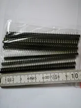 10pcs 1X40PIN 2.54MM 1x40 Pin 2.54 Round Female Pin Header Connector