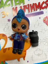 L O L ¡Sorpresa! Juego de muñeca brillante con ropa y zapatos para niño, juguete Punk, edición limitada
