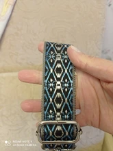 HJKL-Correa de nailon/algodón para bolso de mujer, accesorios de bandolera de hombro, correas de regalo bordadas ajustables