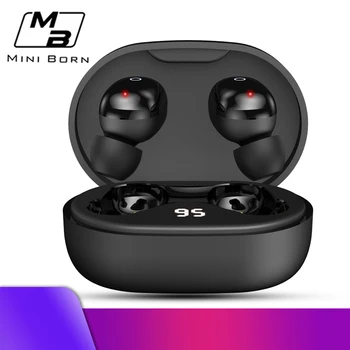 MiniBorn True Wireless Earbuds Mini Bluetooth Earphone Bluetooth 5.0 Sport Earpiece Touch Control Small Invisible Headset
MiniBorn True Wireless Earbuds Mini Bluetooth Earphone Bluetooth 5.0 Sport Earpiece Touch Control Small Invisible Headset