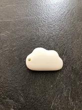 Mini cuchillo de utilidad portátil, cuchilla de corte de papel, suministros de corte de oficina, Color Conejo, Nube bonita