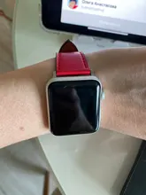 Correa de cuero para Apple watch, banda de 44mm, 40mm, 38mm, 42mm, iWatch, pulsera de una sola vuelta, reloj para Apple watch series 5 4 3 se 6