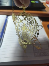 Marcapáginas de Metal creativo del universo misterioso, diseño calado, regalo, 95mm x 73mm, envío gratis