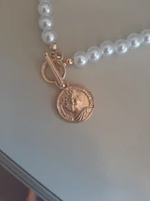 Gargantilla de perlas góticas para mujer, Collar de Color dorado, colgante Lasso, joyería en el cuello, cadena de cuentas, Gargantilla para niña, Kpop