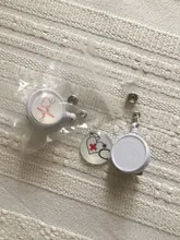 Estetoscopio retráctil para enfermera, funda para tarjeta de identificación, 1 Uds.