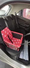 Portador de Mascota para coche, bolsa de viaje para asiento de perro y gato, impermeable, plegable, bolso para cachorro, alfombrilla, cubierta, canasta de Seguridad, 1 Uds.