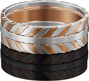 Yuz platinum ring made of combined gold 
Yuz platinum ring made of combined gold