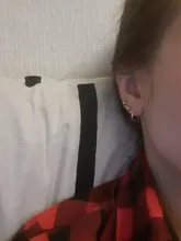 Pendientes pequeños de plata de ley S925 para mujer, con forma de hueso del oído, orejera hipoalergénica sencilla, con personalidad