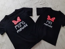 Ropa para madre e hija, camisetas familiares, moda para niña bebé, playeras de algodón para mamá y niño, prendas para madres