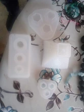 Molde de bola de estrella de silicona, esfera de Gel, gota de cristal, 25, 20, 15mm, multi-tamaño, nuevo