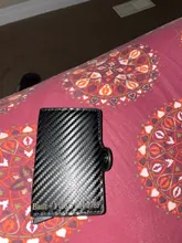 Billetera Rfid de alta calidad para hombre, monedero pequeño de aluminio, de cuero, Delgado, 2020