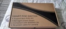 Hiseeu 48V 8/16 puertos interruptor de POE Ethernet 10/100Mbps IEEE 802,3 af/a para cámara IP/Sistema de cámaras de seguridad CCTV inalámbrico/AP ft
