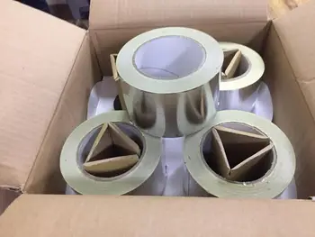 1 roll 72MM * 50M adhesive sealing tape fireproof heat resistance pipe high temperature resistant aluminum foil adhesive tape
1 roll 72MM * 50M adhesive sealing tape fireproof heat resistance pipe high temperature resistant aluminum foil adhesive tape