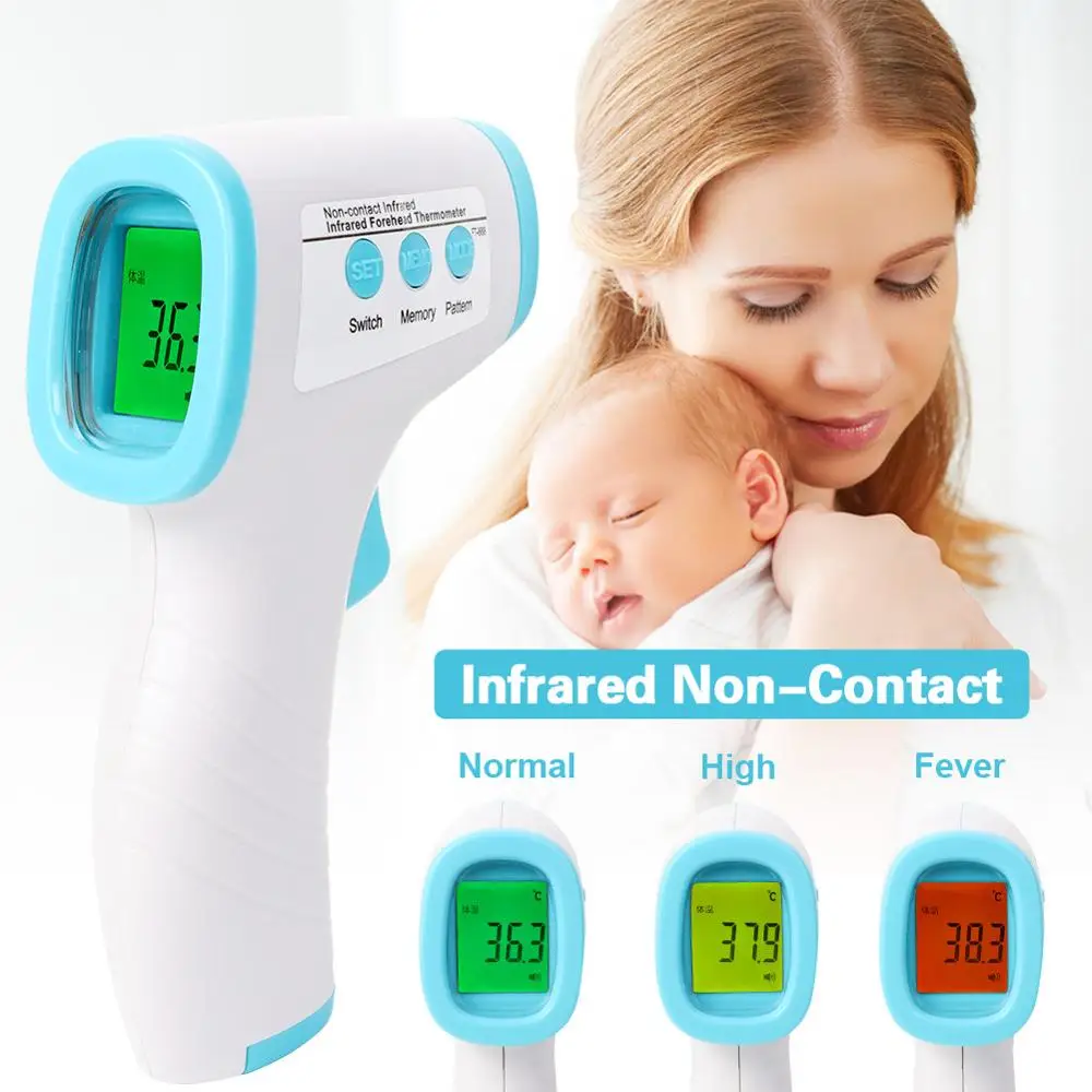 Hot Sale Non-contact Thermometer Baby Digital Infrared Thermometer Surface Temperature Gun with High Temperature Alarm
Hot Sale Non-contact Thermometer Baby Digital Infrared Thermometer Surface Temperature Gun with High Temperature Alarm