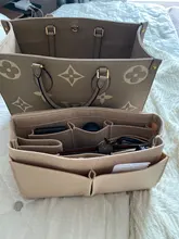 Onthego MM-Bolso organizador bolsa GM, bolso con revestimiento Insert-3MM de fieltro Premium (hecho a mano/20 colores)