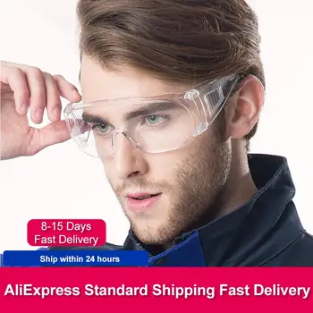 Transparent Safety Goggles Anti-Splash Protective Glasses Dust-Proof Lightweight Glasses For Factory Lab Work Outdoor
Transparent Safety Goggles Anti-Splash Protective Glasses Dust-Proof Lightweight Glasses For Factory Lab Work Outdoor