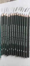 14 unids/pack pluma de dibujo Ultra fina línea tinta para marcador negro dibujo pluma 6H 4H 2H HB B 2B 3B 4 B 5B 6B 7B 8B 10B 12B arte marcador lápiz