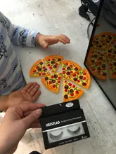 HBZGTLAD-2 pares de pestañas postizas naturales, maquillaje largo 3d de visón, extensiones de pestañas de vizón