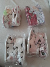 Sandalias de verano para niños y niñas, zapatos ortopédicos de princesa con flores de cuero PU, Punta cerrada