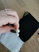 XIYANIKE-pendientes de plata de ley 925 para mujer y niña, joyería sencilla, pendiente de plata con perla, VES6331