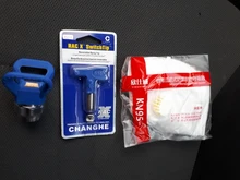 Boquilla de punta de pulverización sin aire, pulverizador, punta de aerógrafo para pistola para pintar sin aire Titan/Wagner, modelo 515/517/519/655 Etc